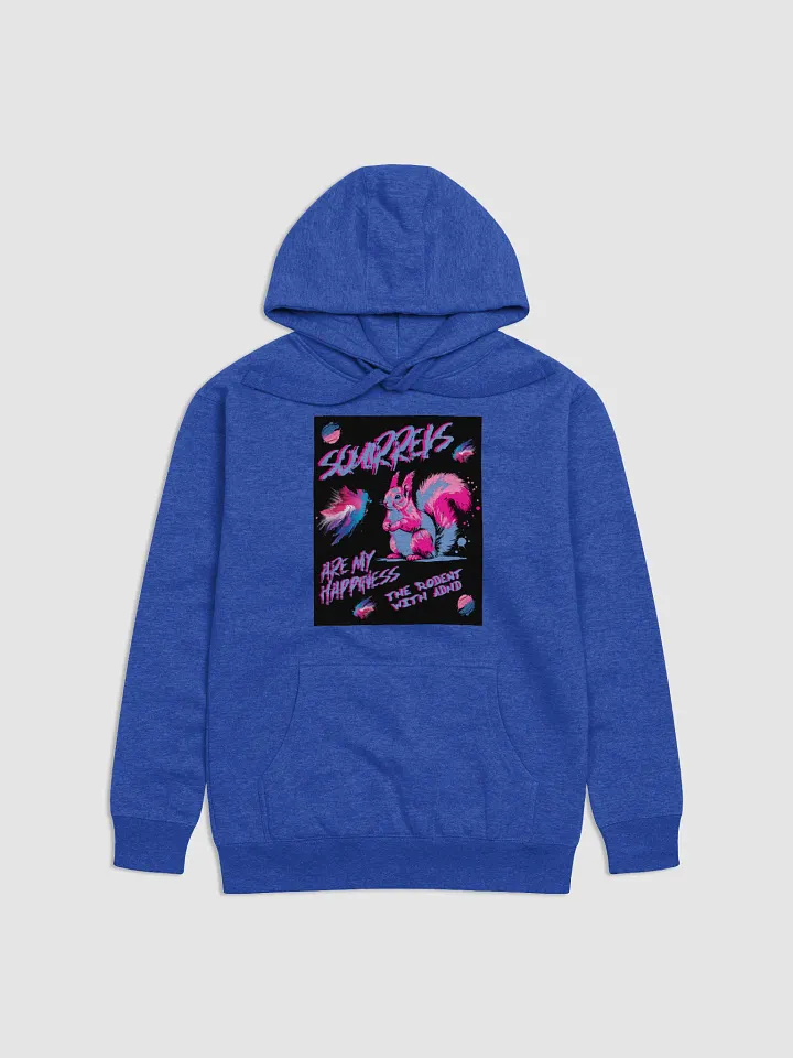 SQUIRRELS ARE MY HAPPINESS SUPERSOFT PREMIUM HOODIE product image (1)