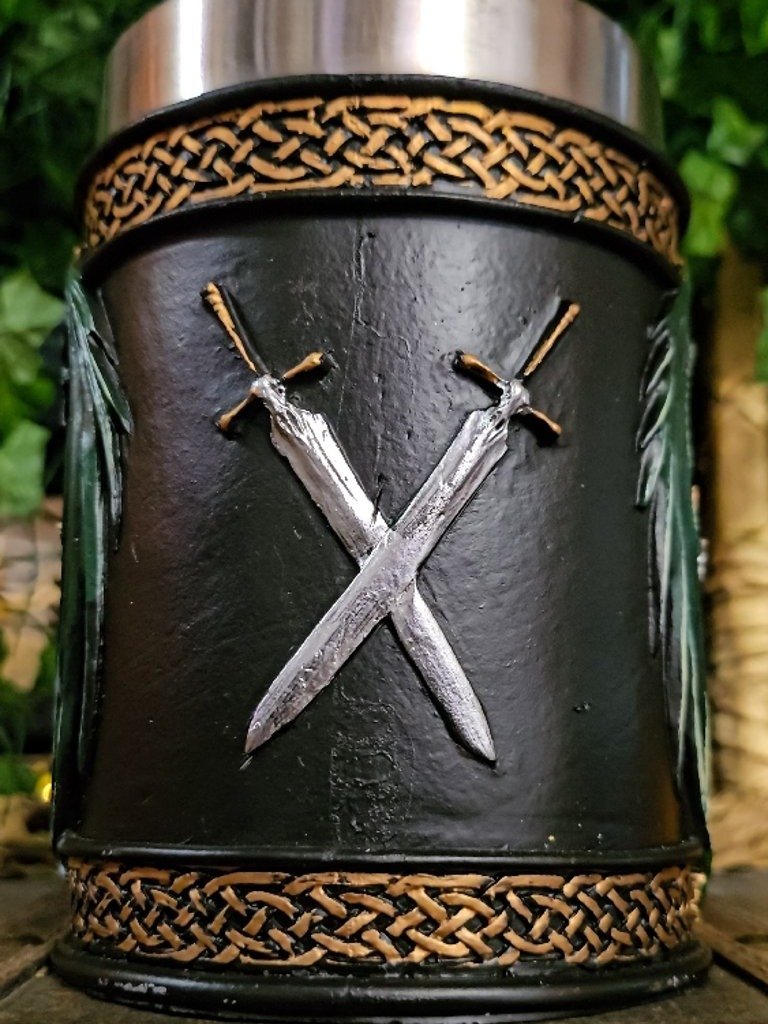 The Armored Kingdom Green Dragon Scale & Steel Mug product image (4)