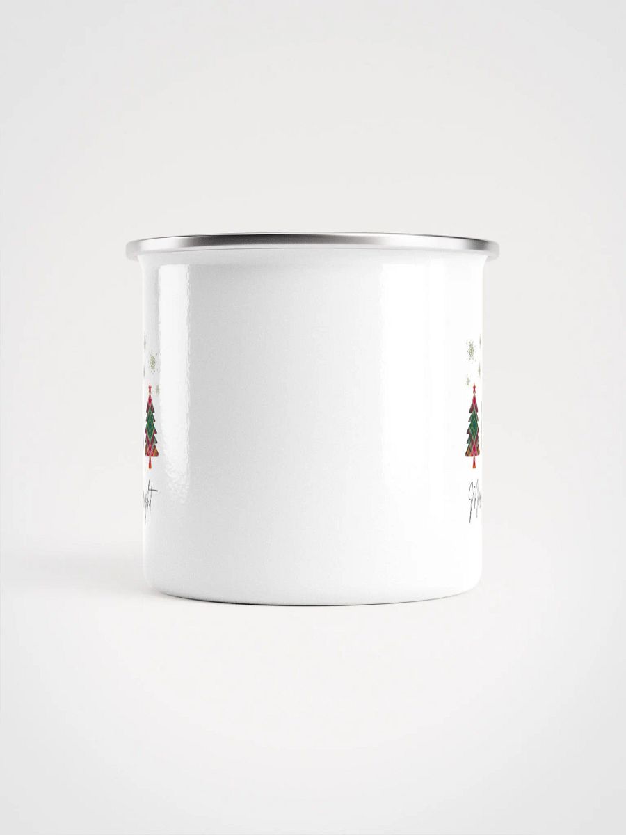 Plaid Christmas Enamel Mug product image (3)