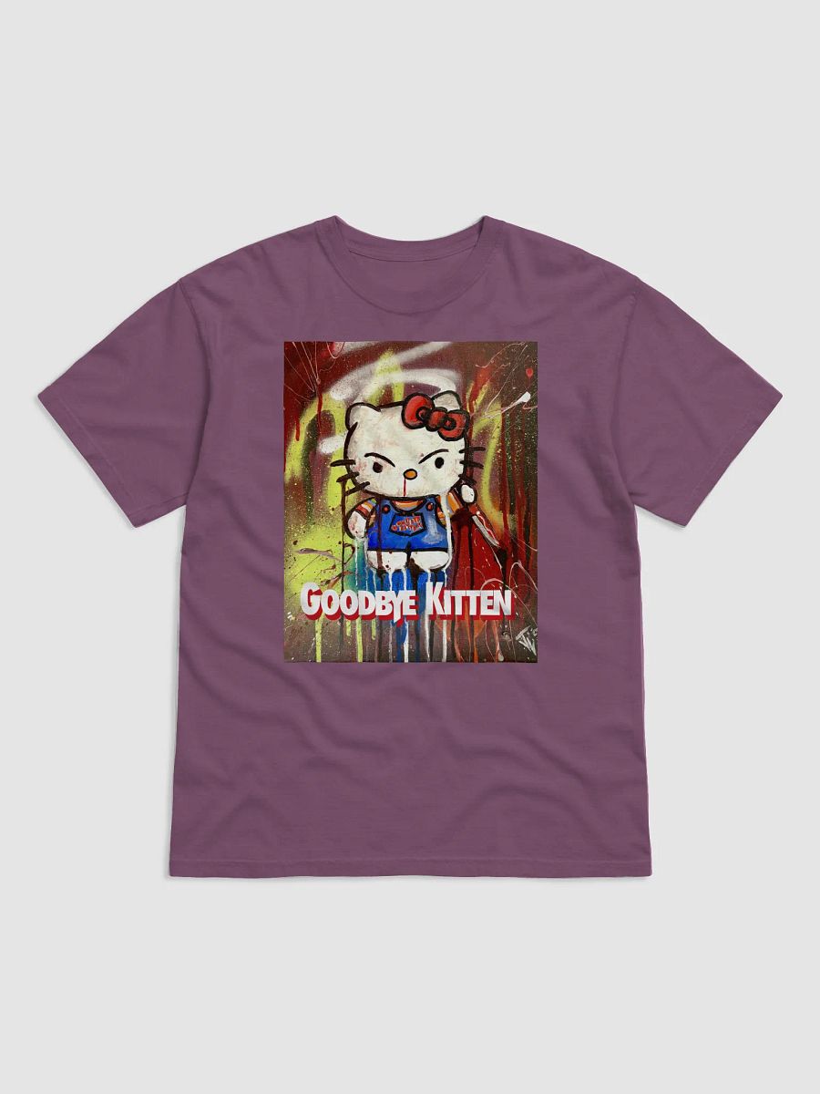 Goodbye Kitten Killer Doll Horror Cotton T-Shirt product image (1)