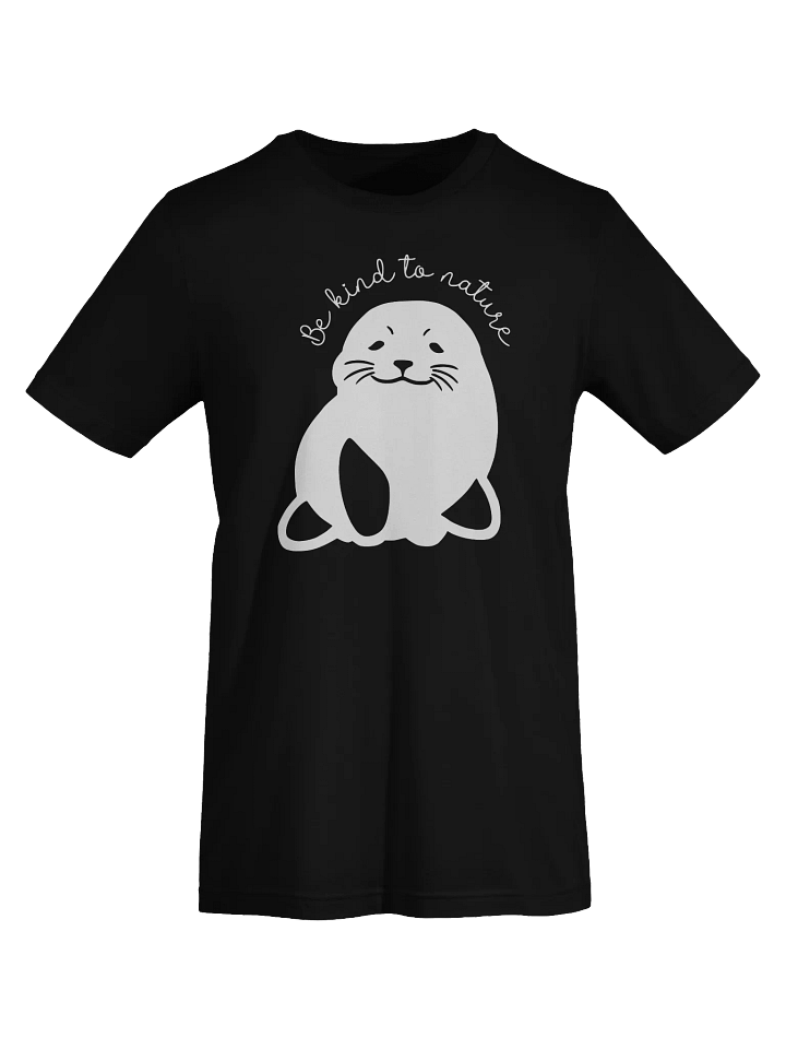 Be Kind to Nature- Seal Silhouette Unisex T-Shirt product image (1)
