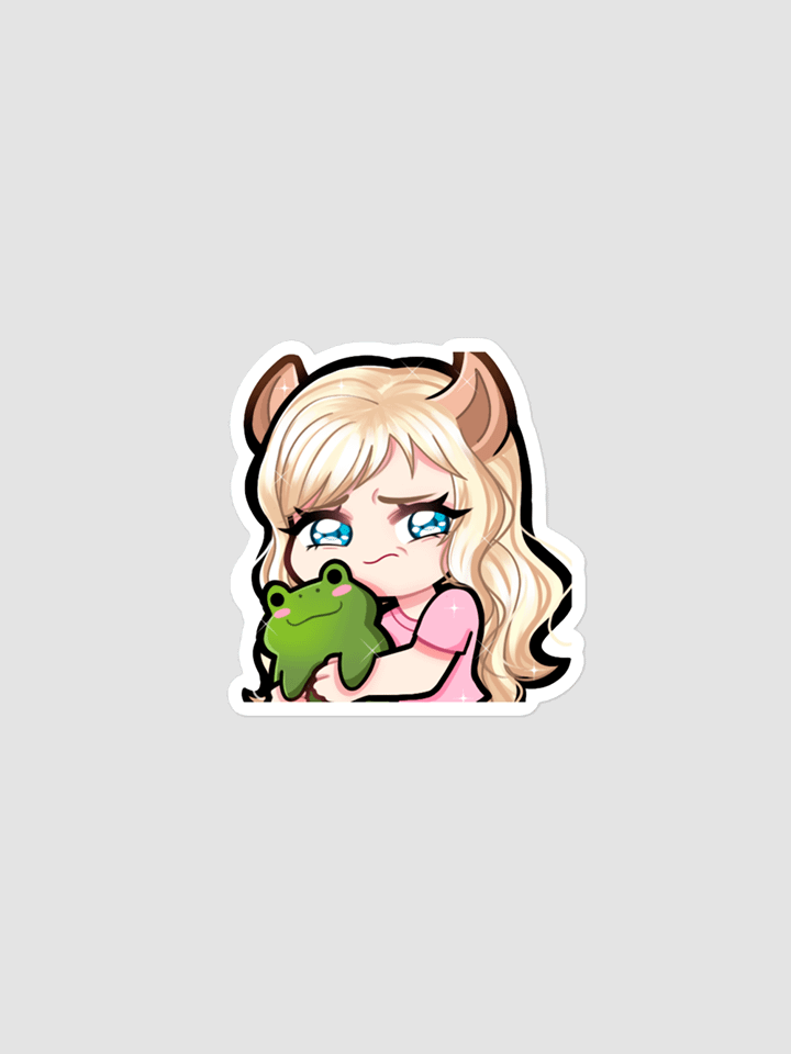 Frog Plushie Sticker product image (1)