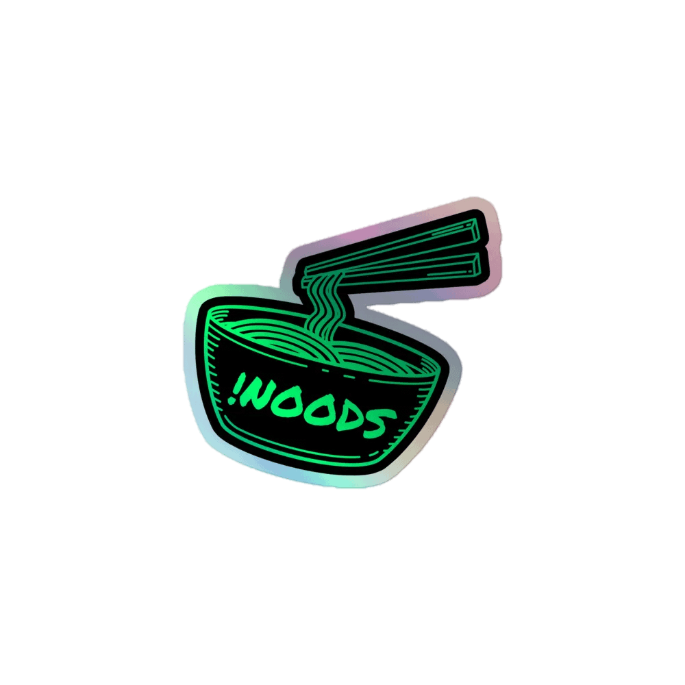 !Noods – Holographic Sticker product image (1)