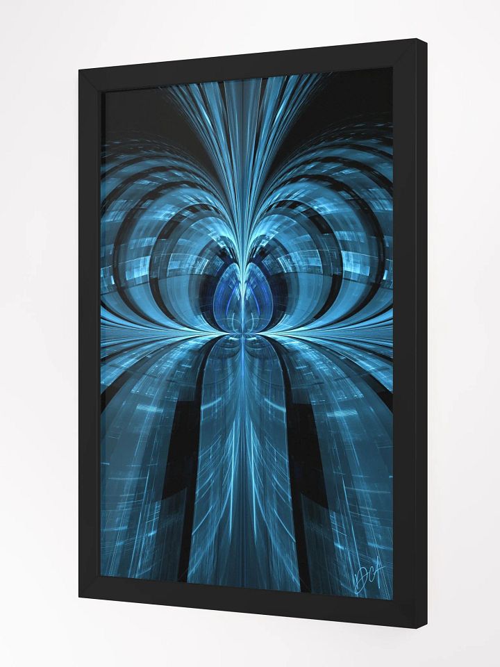 Watery Echoes - Framed Matte Poster product image (2)