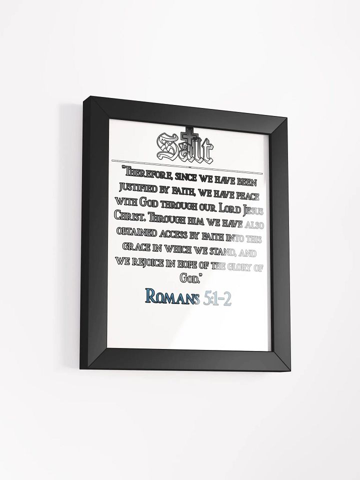 Rooted in Faith: Framed Poster product image (2)