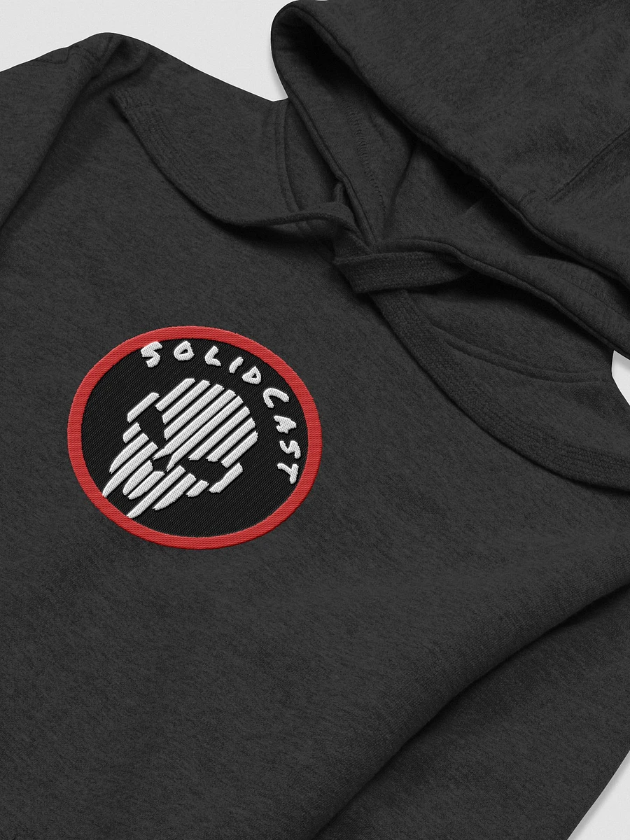 SolidCast Bold Premium Hoodie Red/Blk product image (1)