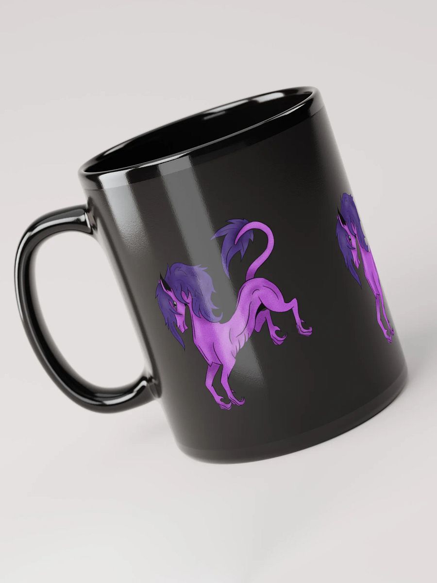 IDK Horse (Glossy Black Mugs) product image (5)