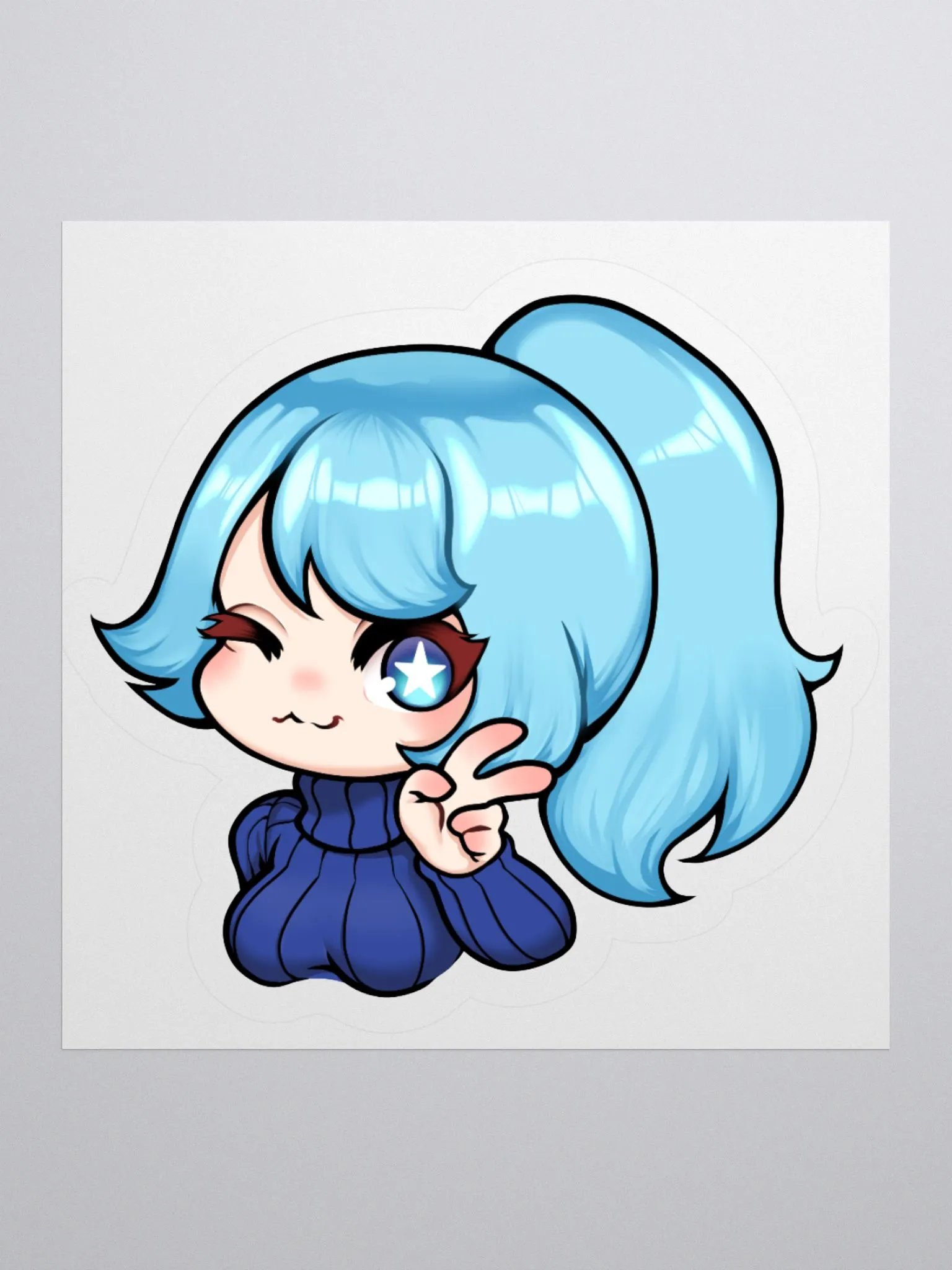 Aria Wink Sticker product image (1)