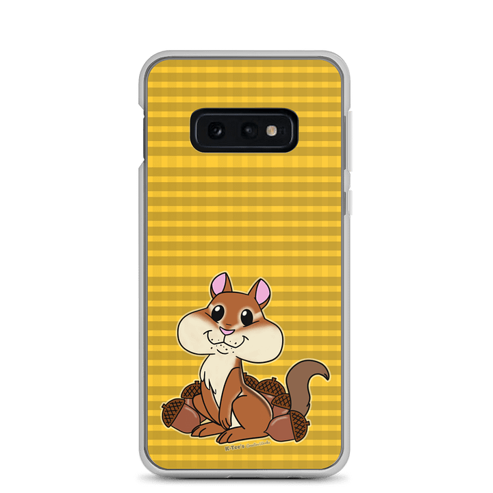 "Cheeky Chipmunk" - Clear Phone Case for Samsung® product image (1)
