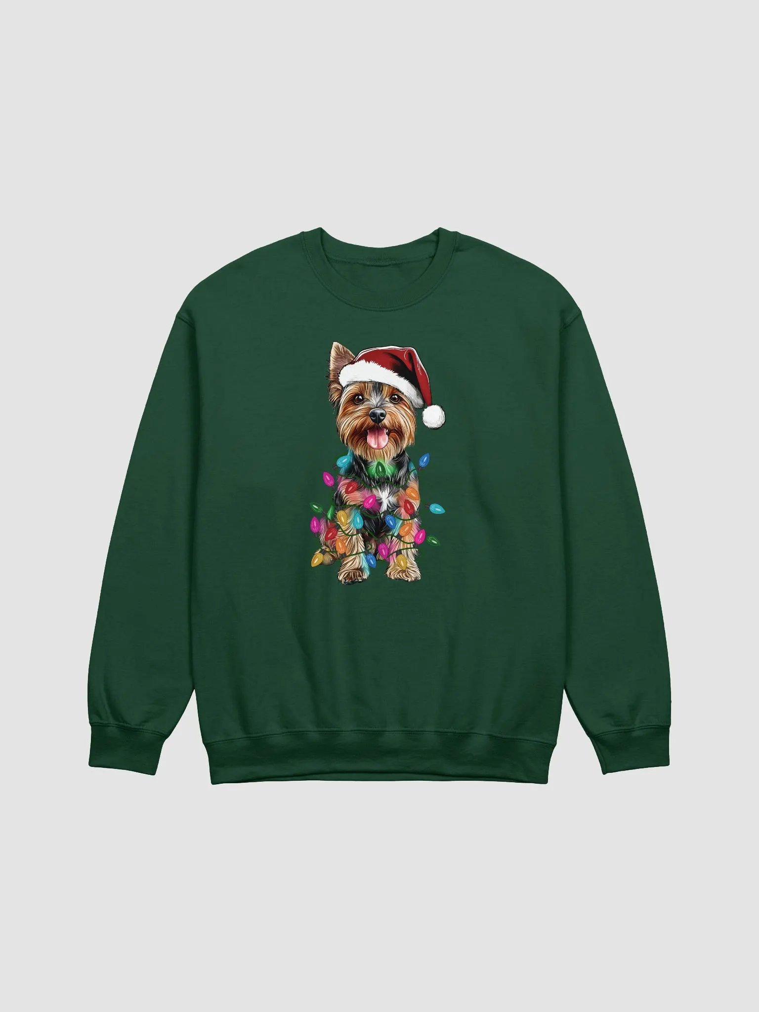 Funny Yorkshire Terrier (Yorkie) Christmas Sweatshirt product image (8)