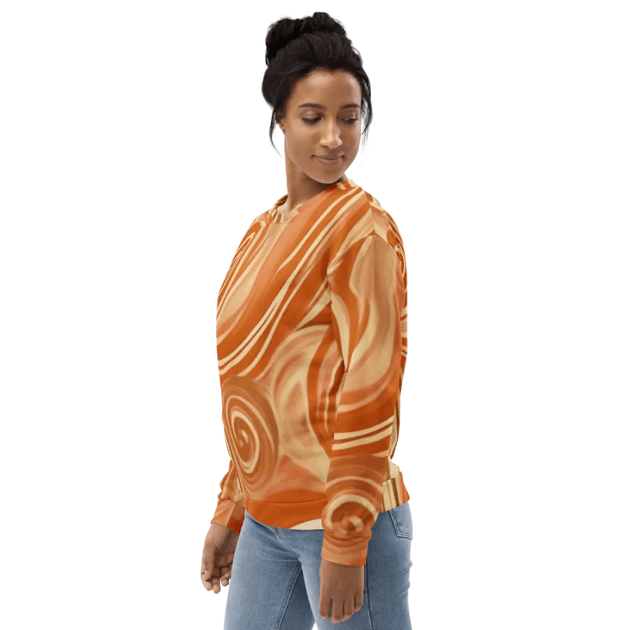 Funky Latte Liquid Tie-Dye Sweatshirt product image (4)