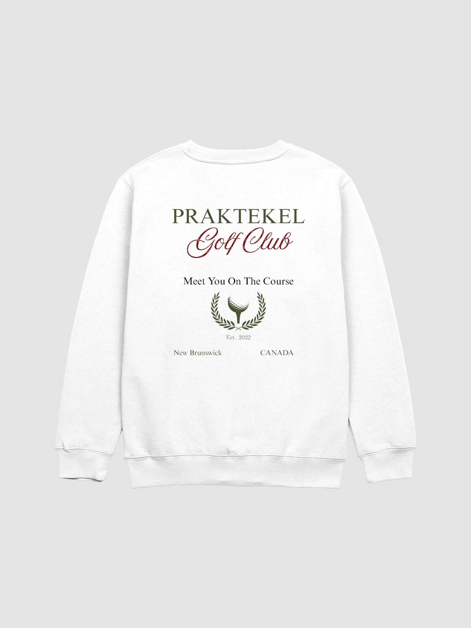 PRÄKTEKEL Golf Club Emblem Crewneck product image (2)