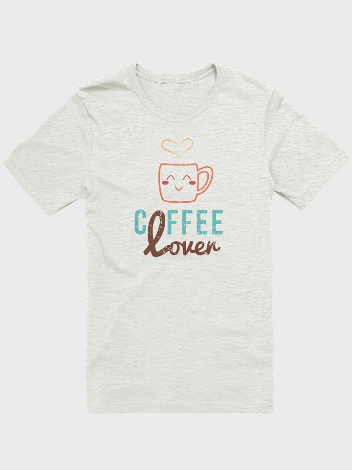 Coffee Lover Design Unisex T-Shirt | Bella+Canvas Supersoft T-Shirt product image (1)