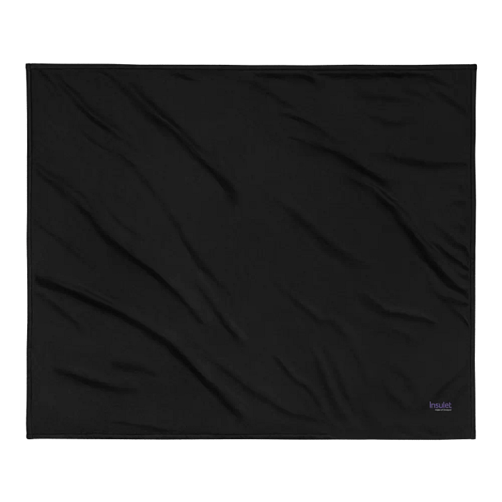 Insulet Cozy Embroidered Sherpa Blanket product image (2)