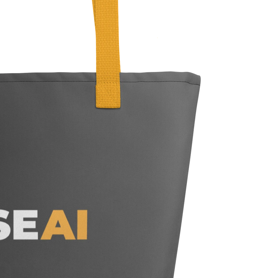Large Tote Bag - Orange/Black product image (3)