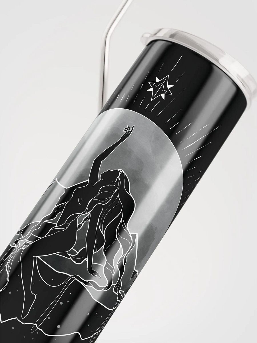 𝖌𝖆𝖎𝖆 stainless steel tumbler w/ reusable straw product image (1)