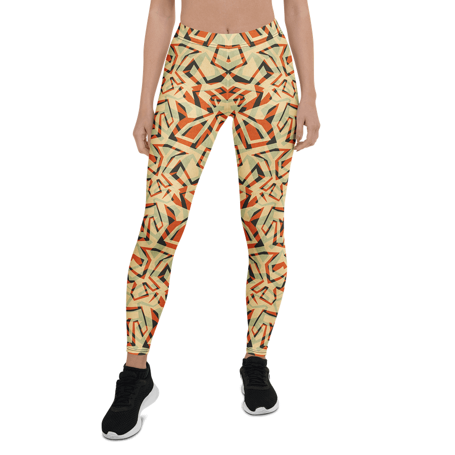 Orange Grunge | Leggings product image (2)