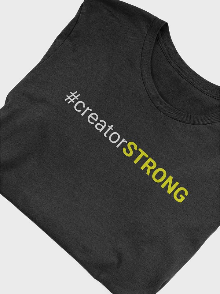 #creatorSTRONG - White & Yellow product image (1)