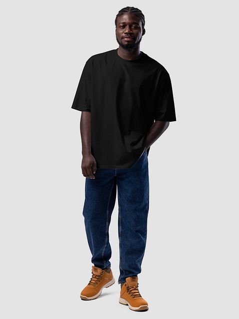 Photo showing Cotton Heritage Oversized Heavyweight T-Shirt