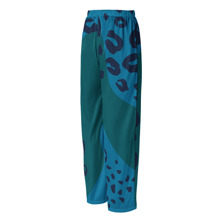 Teal Leopard Dreams Women's Pajama Pants product image (3)