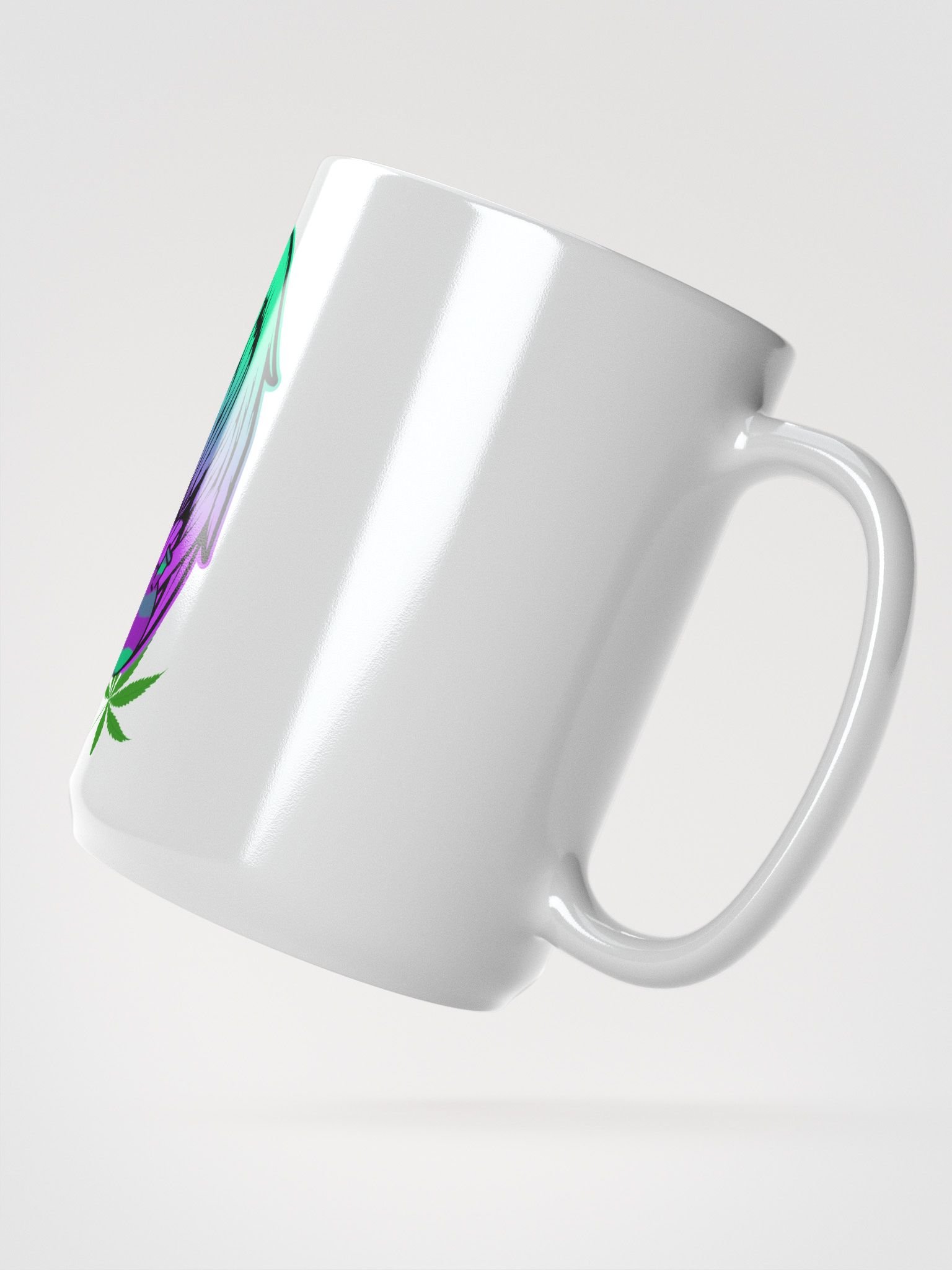 Menacing 'W' Wings Glossy Mug product image (3)