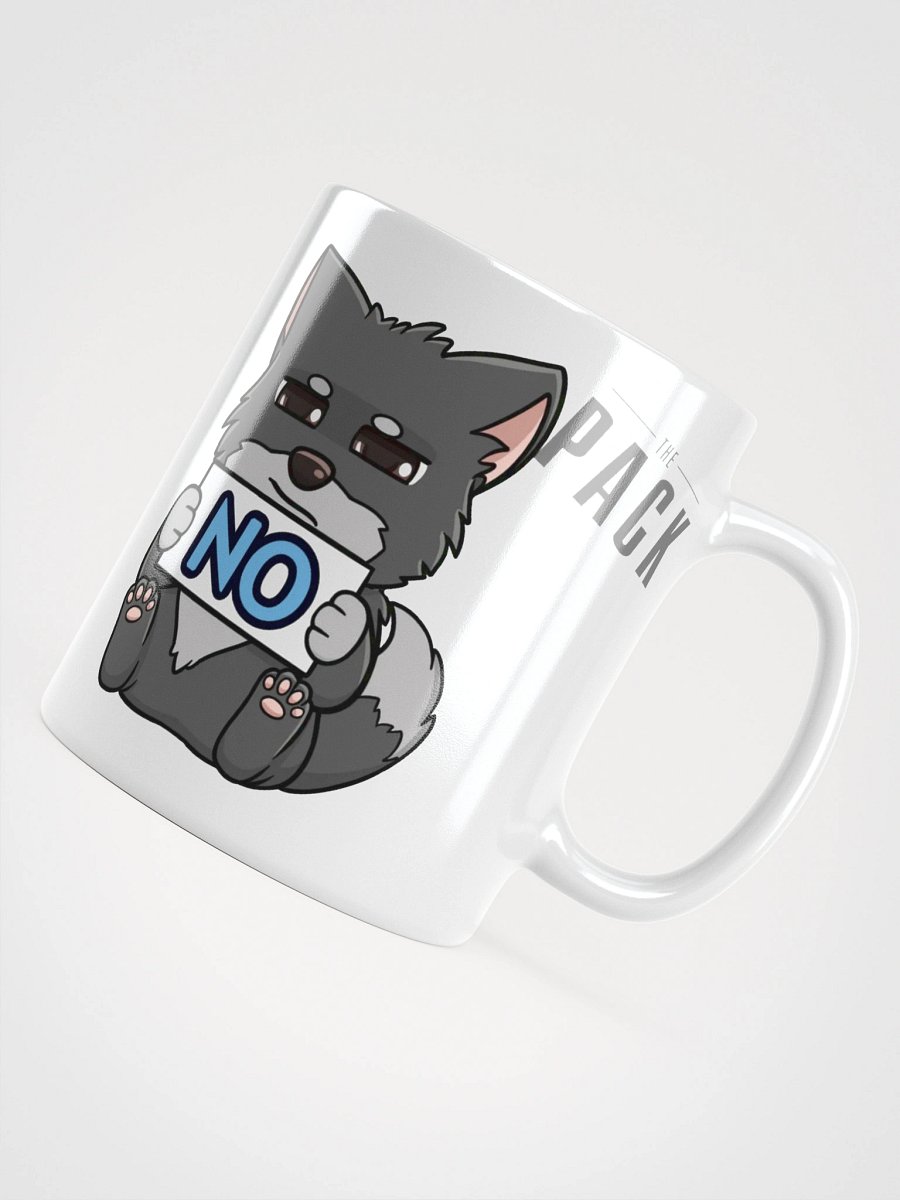 White Emote Mug - Yes/No product image (10)