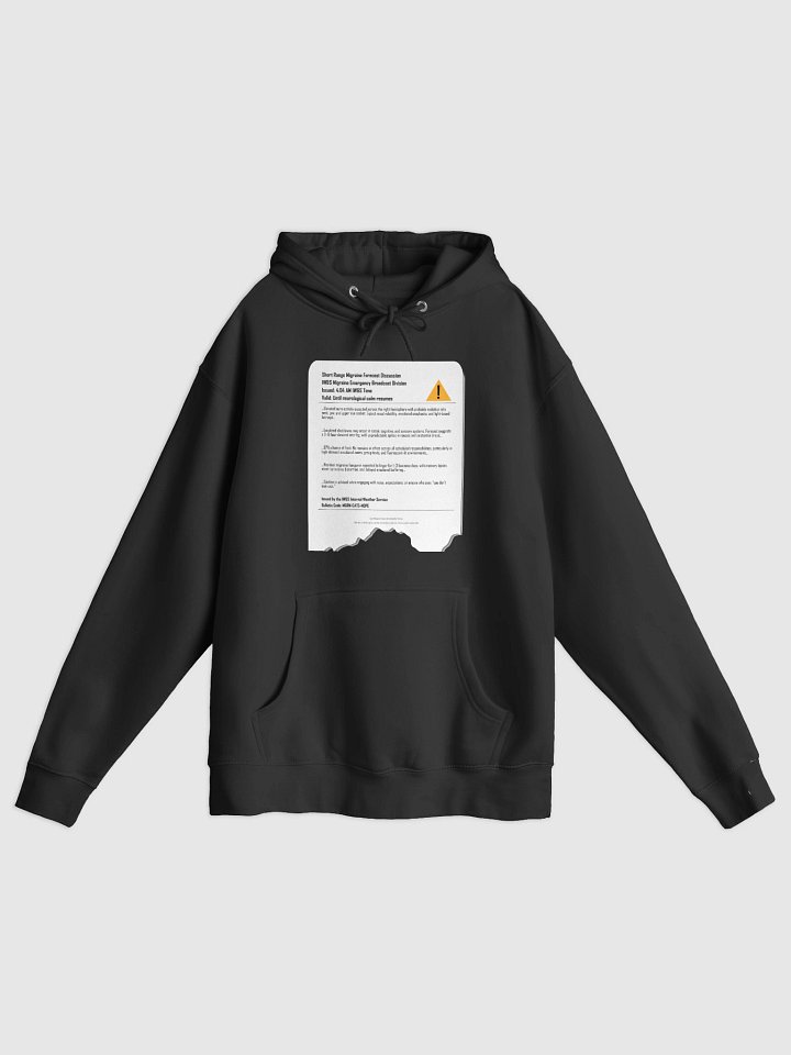 Internal Weather Service: Migraine Report Hoodie product image (1)