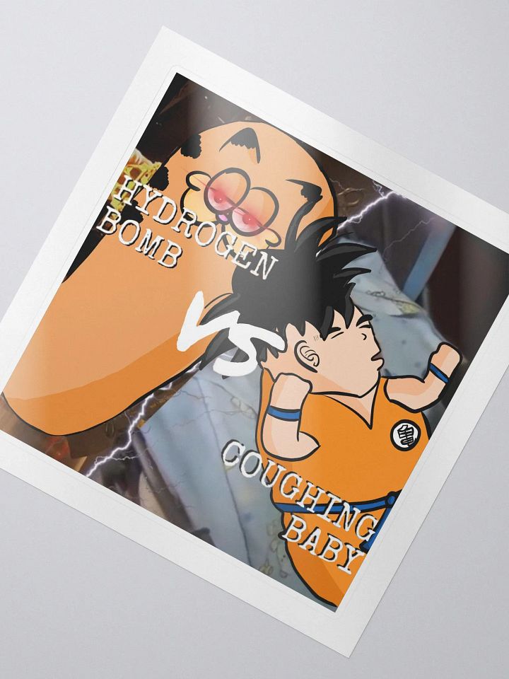 Garf vs Goku Sticker product image (2)