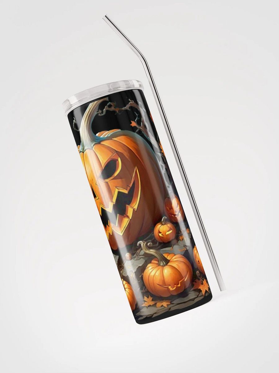 Grumpy Pumking Steel Tumbler product image (3)
