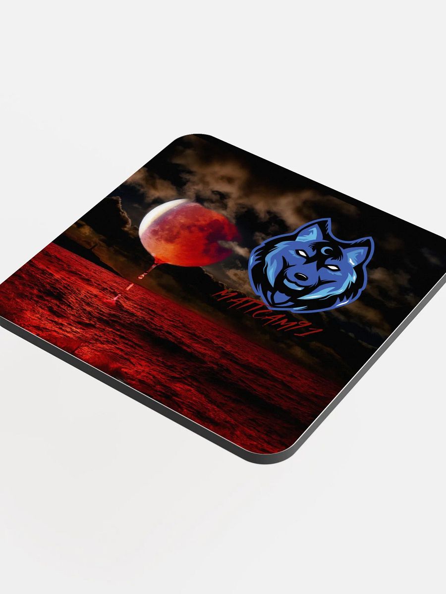 Blood Moon Wolf Coaster product image (4)