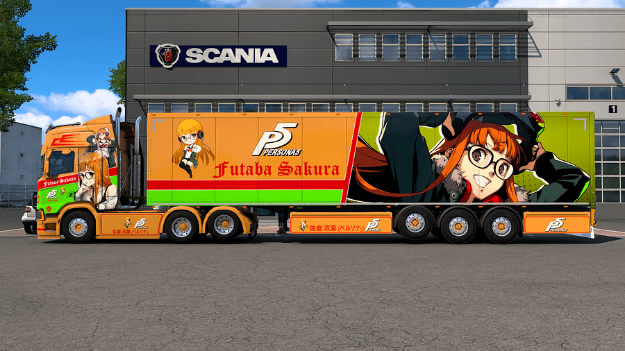 [ETS2] Futaba Sakura - Persona 5 [Combo Skin] product image (3)
