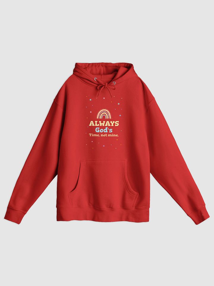 God's Timing Rainbow Hoodie product image (1)