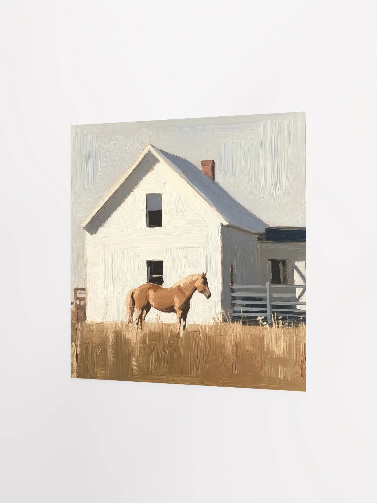 Modern Farmhouse: Brown Horse III Art Print product image (7)