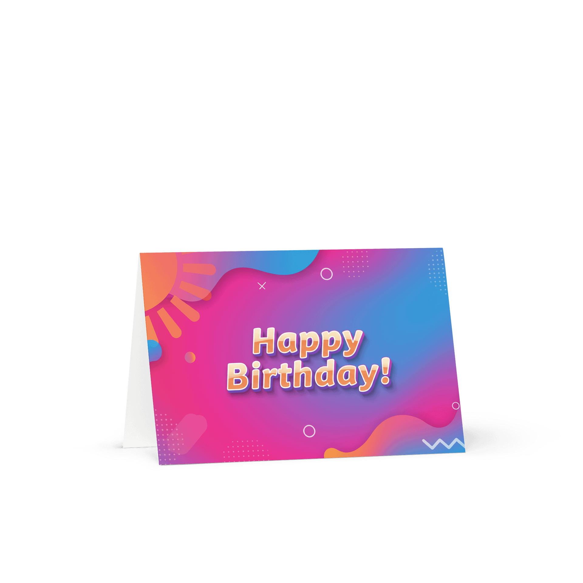 Birthday card - Blank inside product image (1)