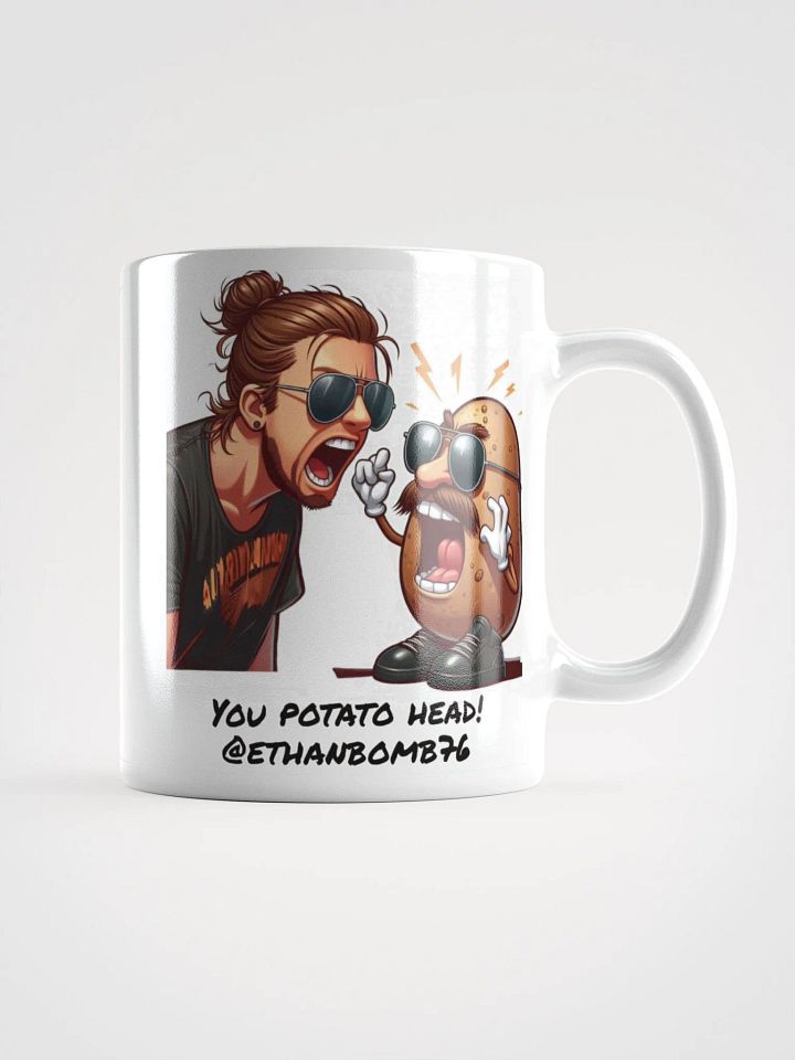 ETHANBOMB - POTATO MUG (white) product image (3)