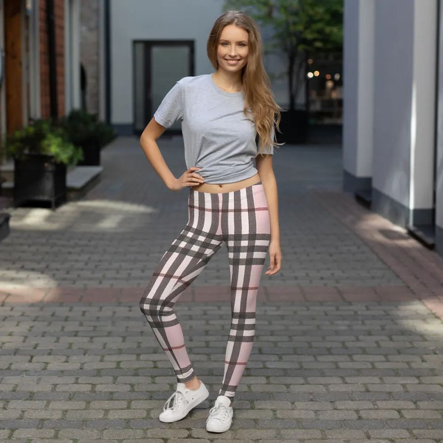 Plaid Perfection Custom Leggings product image (7)