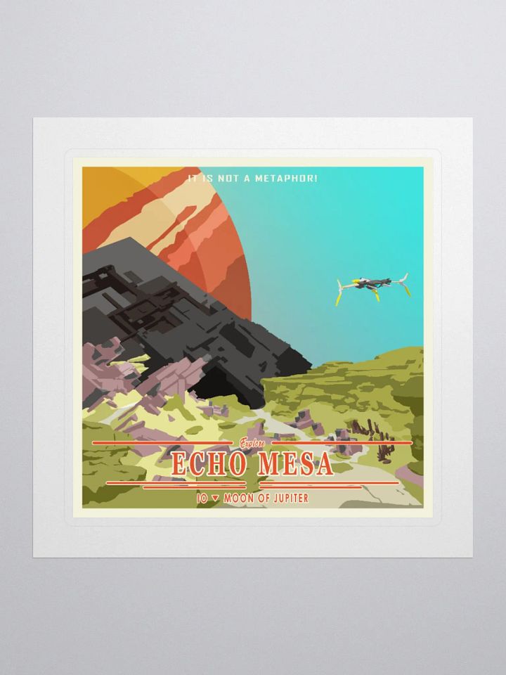Echo Mesa Sticker product image (2)