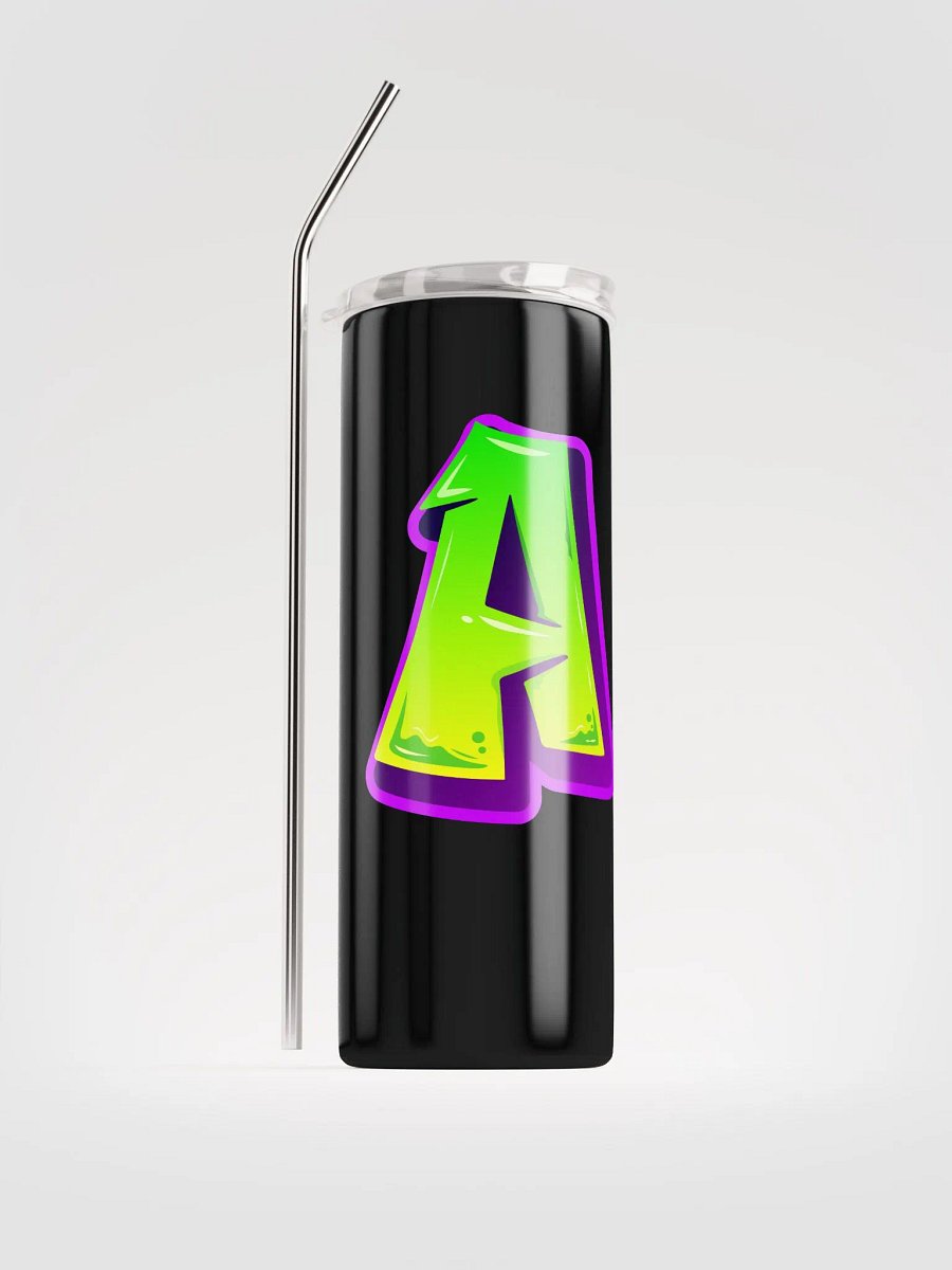 Luminous Letter A Stainless Steel Tumbler product image (3)