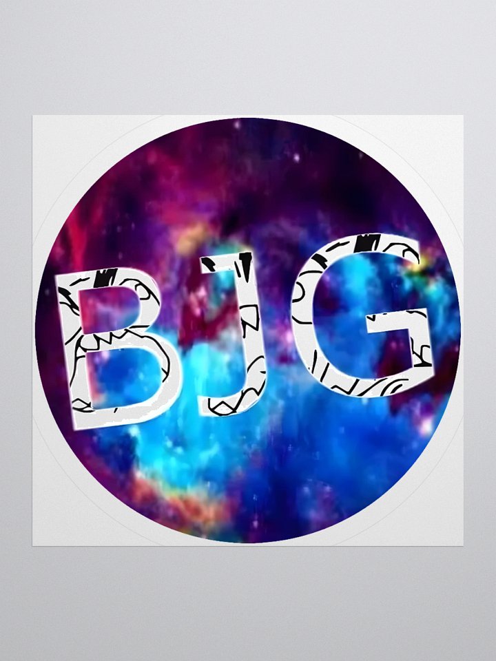 BillyJayGaming Logo Sticker #1 product image (1)