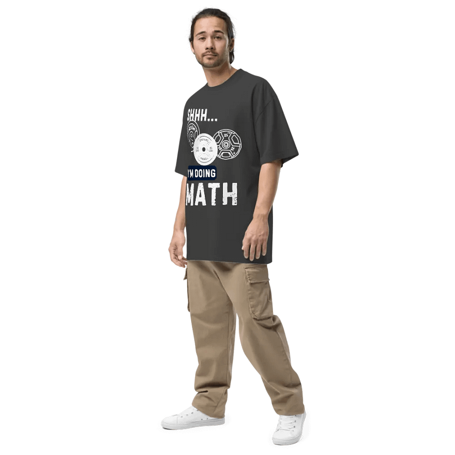 Shhh. I'm doing math unisex t-shirt product image (7)