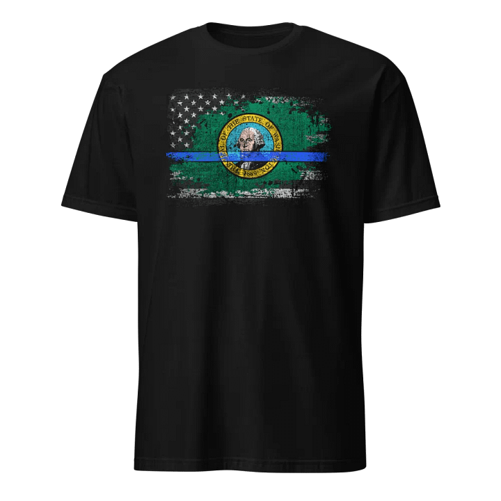 Washington Thin Blue Line Flag product image (1)