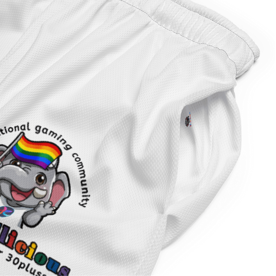 Unisex Shorts Proud Gamer White product image (6)