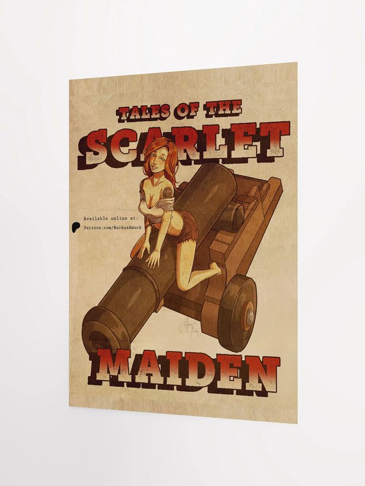 Tales of the Scarlet Maiden Pinup Poster product image (2)