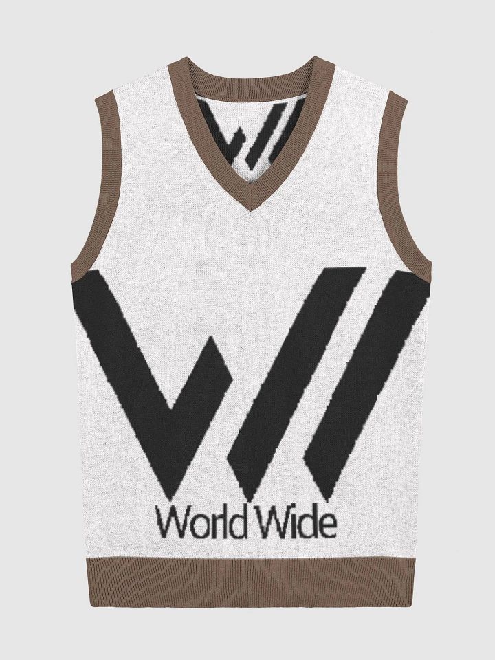 WorldWide Knitted V-Neck Vest product image (2)
