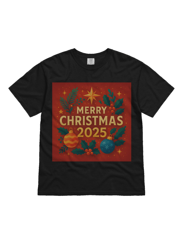 Festive 2025 Merry Christmas T-Shirt product image (1)