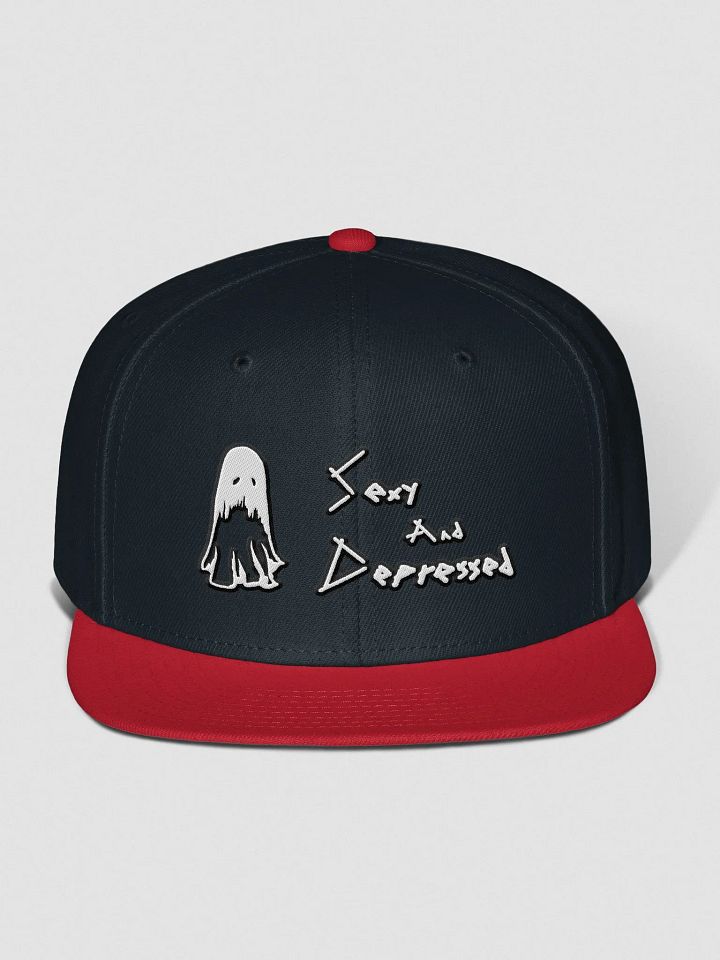 SaD Logo (White) Snapback product image (1)