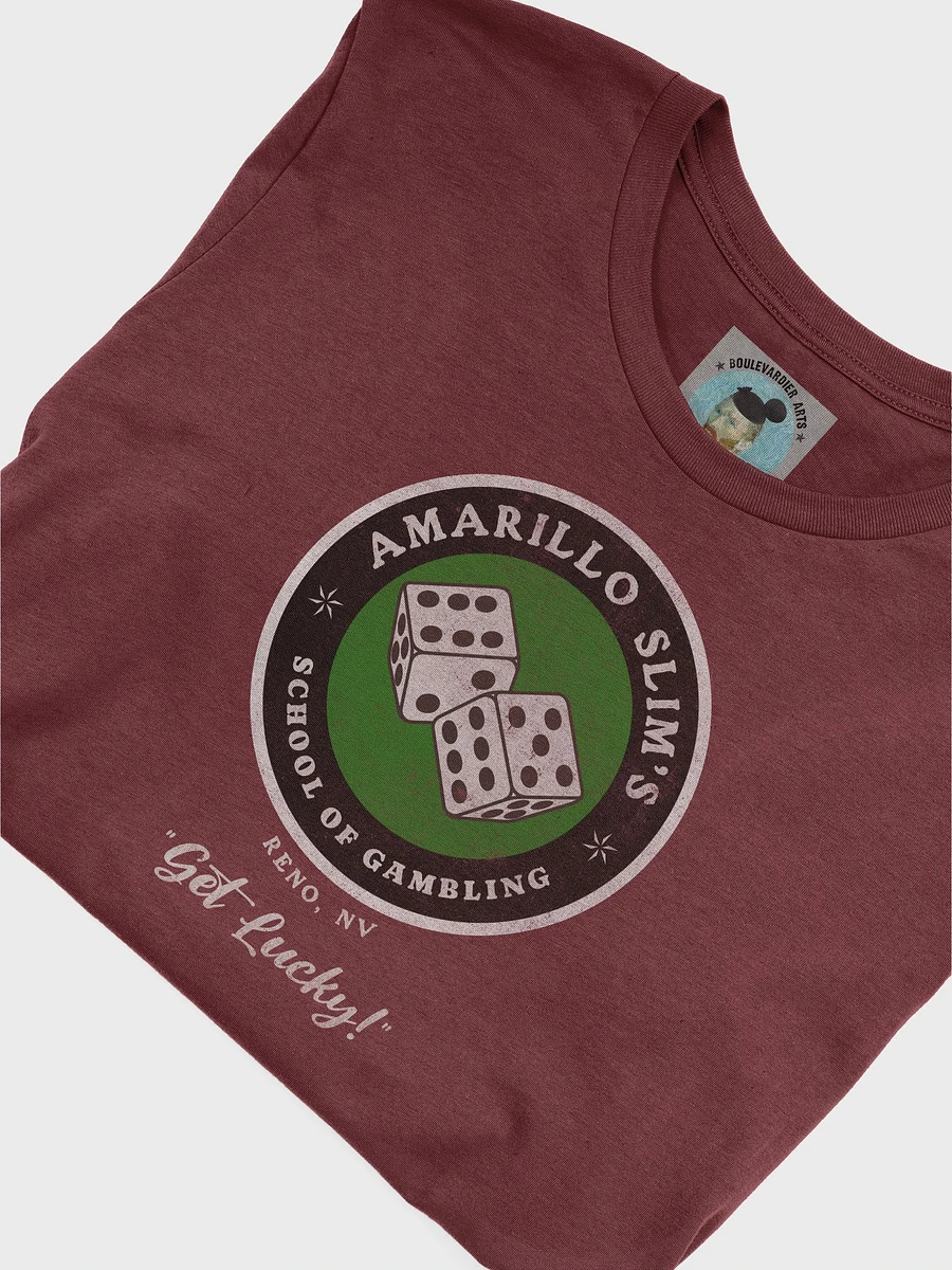 Amarillo Slim's School of Gambling Unisex T-shirt product image (15)