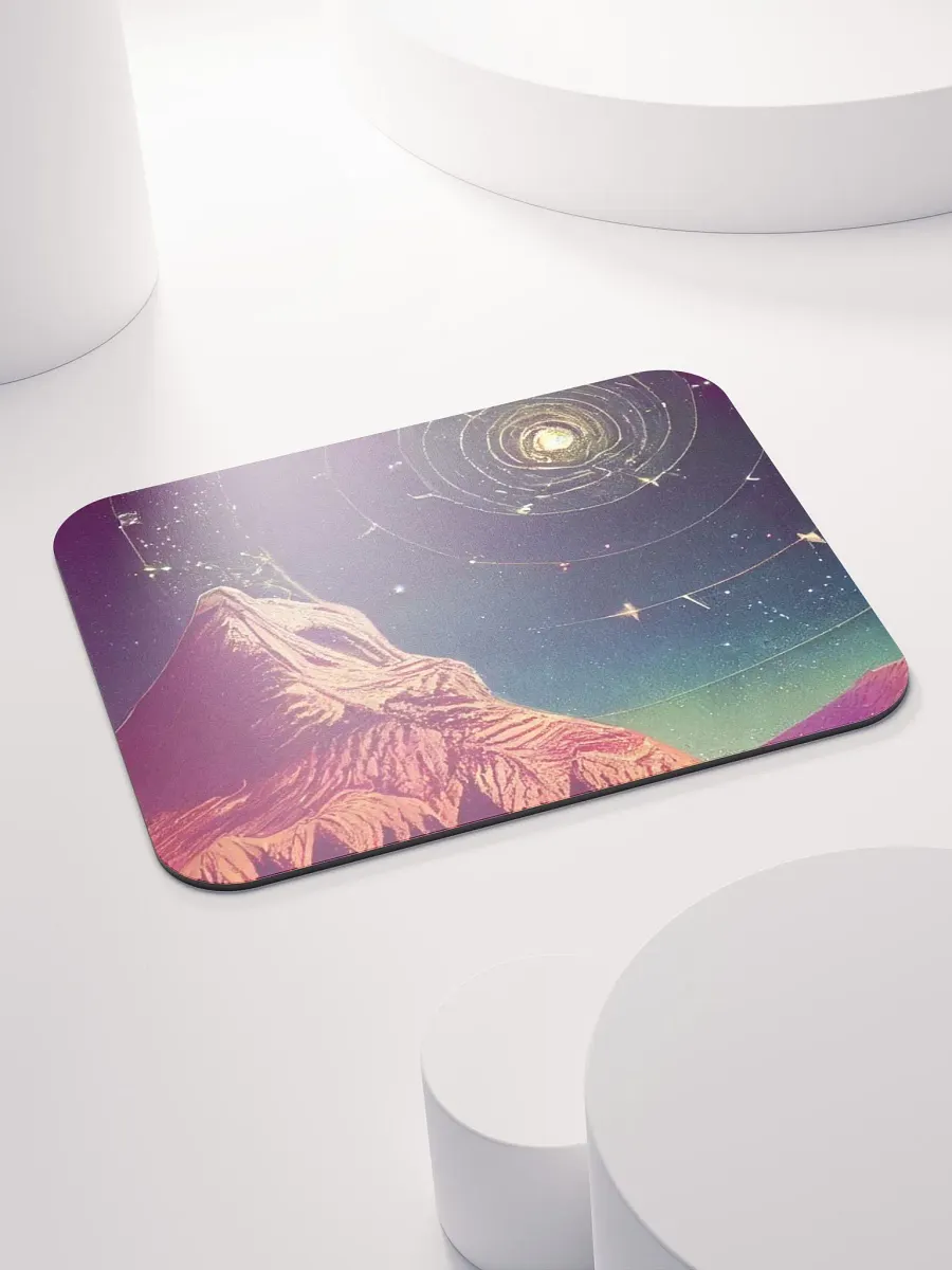 Starry Mountain Mouse Pad product image (4)
