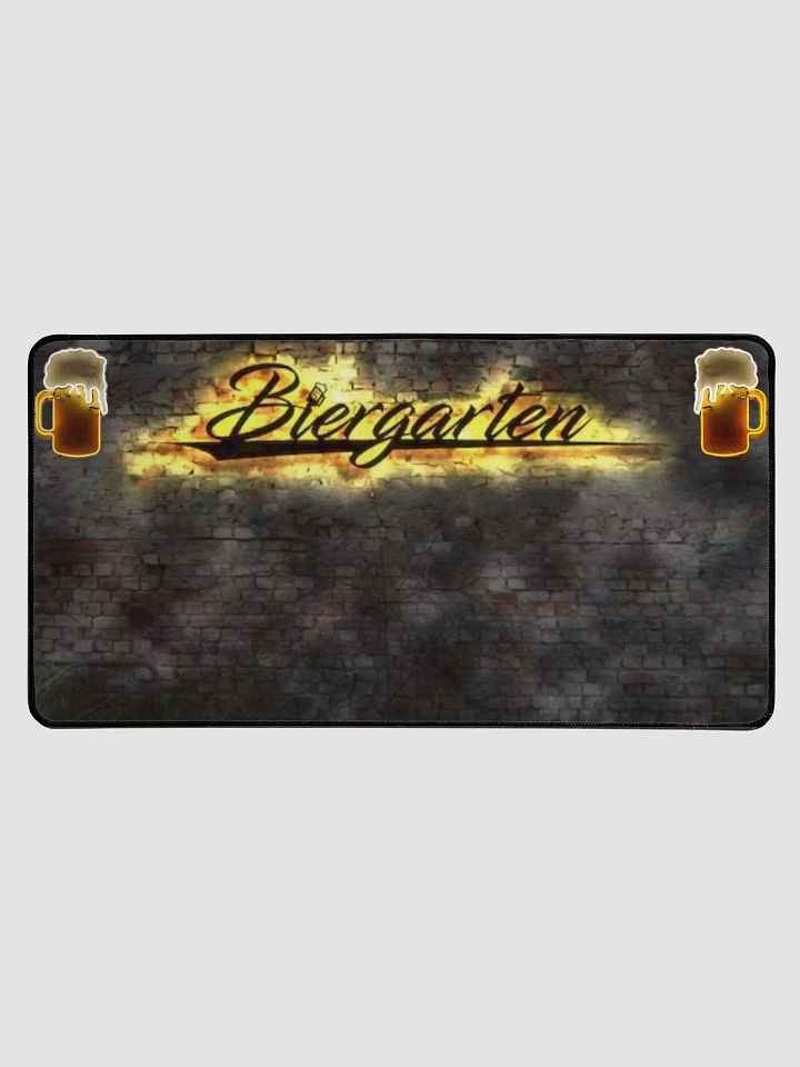 Biergarten Gaming Desk Mat product image (1)