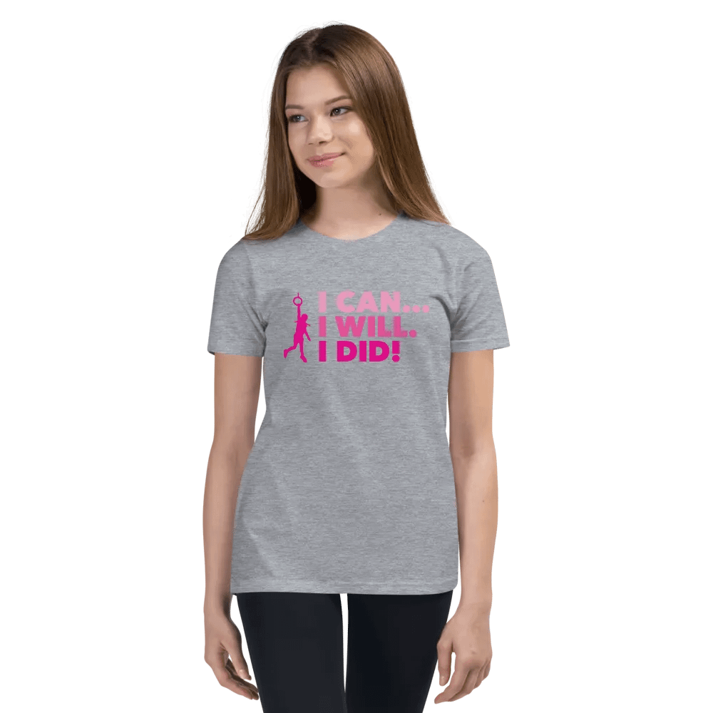 I Can... I Will. I Did! Pink Kids Tee product image (2)